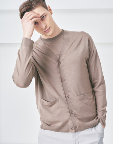 [Murray Allan] 헤링본 카디건 Herringbone cardigan_BE