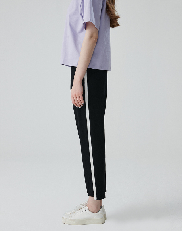 캐시미어하우스 [Murray Allan]울 조거 팬츠 Wool Jogger Pants_Black(BK) 착용컷