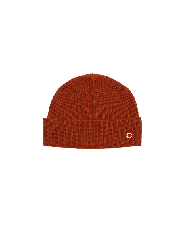 캐시미어하우스 [Murray allan] 100%캐시미어 니트 하찌 조직으로 도톰한 비니7GGFullcardigan Beanie_Camel 착용컷