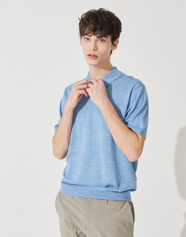 [Murray Allan]  Polo Shirt Pullover_Blue(BL) M42MPU019BL