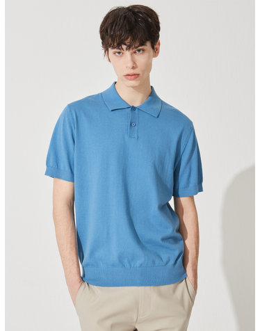 [Murray Allan]  Cool Shirt Pullover_Blue(BL) M42MPU020BL
