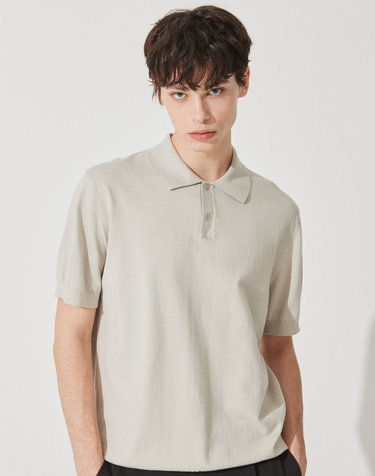 [Murray Allan]  Cool Shirt Pullover _L/Khaki M42MPU020LK