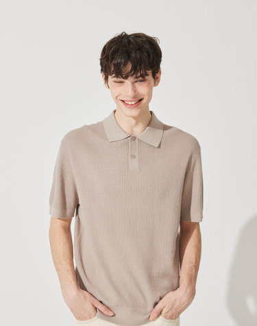 [Murray Allan]  Cool Shirt Pullover_Beige(BE) M42MPU021BE