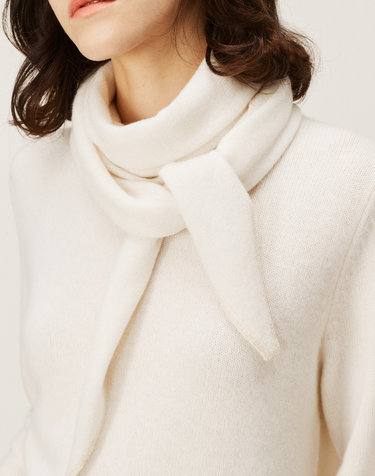 [Murray Allan] 100%캐시미어 Lurex point shawl_Ivory (IV)  M43ASH039IV