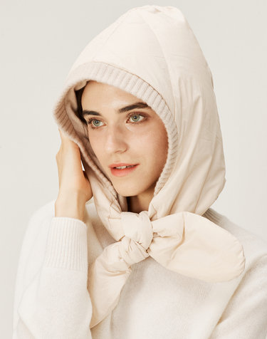 [Murray Allan]100%캐시미어 릴리바라클라바 Lili Balaclava_Skin Beige (SB)  M43AHA031SB