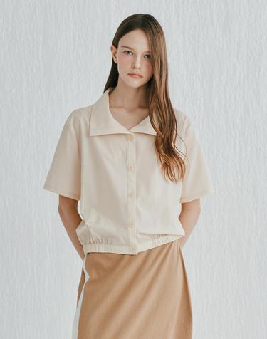 [Cashmere Class]Wing Collar Jacket_BEIGE(BE) C52WJA006BE