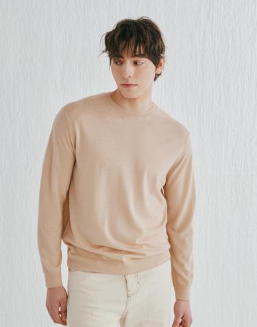 [Murray Allan]Round pullover_Coconut (CQ) M52MPU002CQ