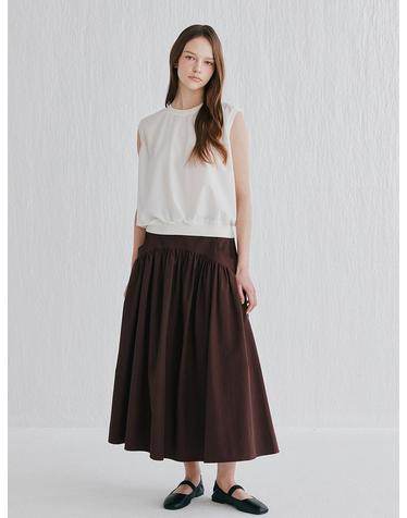 [Cashmere Class]Shirring SK_WINE(WI) C52WSK035WI