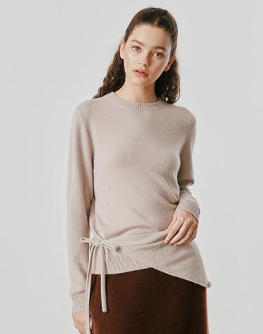 [Murray Allan] 100%캐시미어 Half scarf_Skin beige (SB) M53ASF036SB