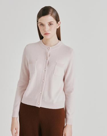 [Murray Allan] 100%캐시미어 Round pocket cardigan_Blossom (LS) M53WCD032LS