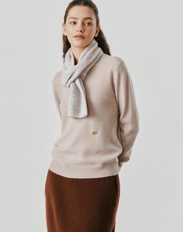 [Murray Allan] 100%캐시미어 Rhombus pattern petit scarf_Blossom (LS) M53APE050LS