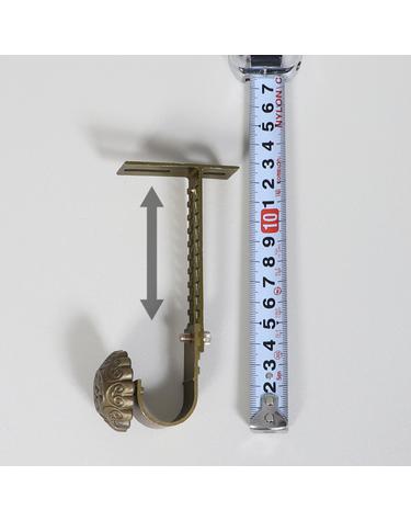 25mm커튼봉 12cm 높이조절브라켓(1세트-3개)
