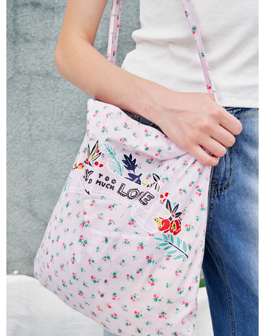 Soluv Party Flower Eco-Bag_Pink