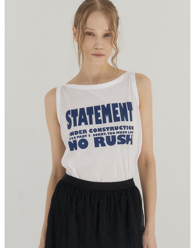 쏘리투머치러브 No Rush Summer Boat Neck Top_White 착용컷