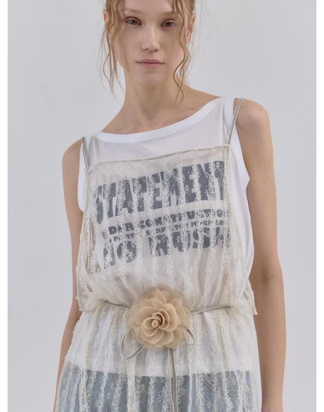 쏘리투머치러브 No Rush Summer Boat Neck Top_White 착용컷