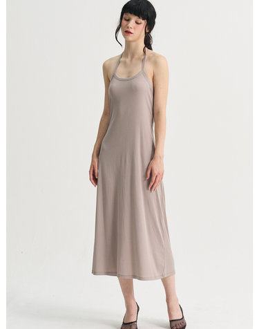 썸머 사이프리드 드레스_베이지