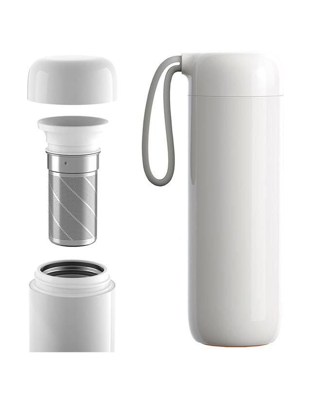 아티아트 클라우드 석션 텀블러(다크그레이) 착용컷
