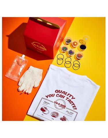 D.I.Y KIT(TIE-DYE) T-SHIRTS WHITE