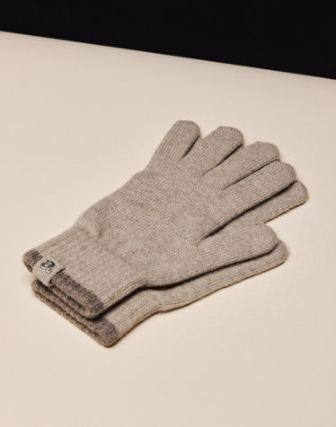 베이지 《Pure Cashmere》 장갑