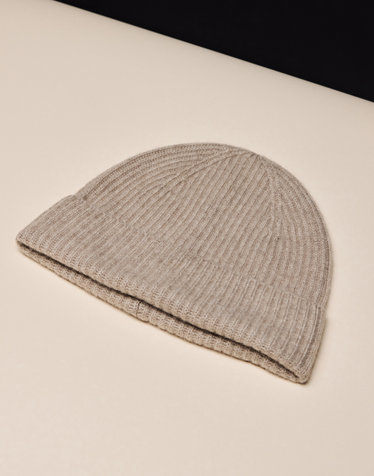 베이지 《Pure Cashmere》 비니
