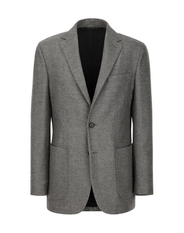 Dark Grey《Cashmere and Silk》PIACENZA Tailoring Jacket