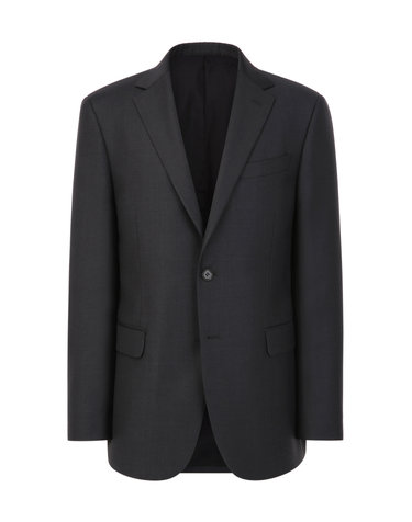 E.Zegna 다크그레이《TECH TAILORING》 솔리드 수트 자켓