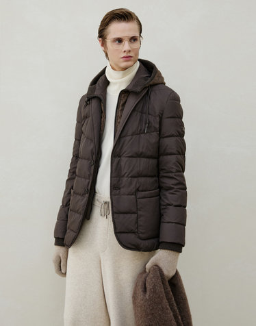 D.Brown《Soft-X-Lite》[Italy Goose] Hybrid Jacket