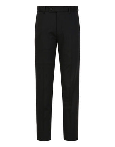 블랙 울 블렌드 [Slim Fit] 에션셜 슬랙스