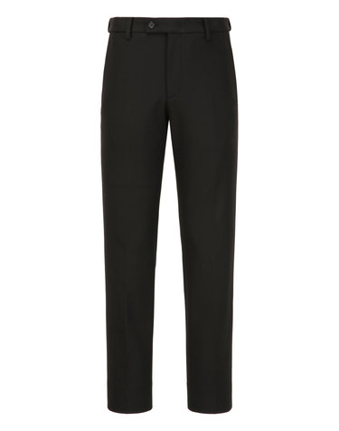 블랙《Back-Brushed》[Slim Fit] 슬랙스