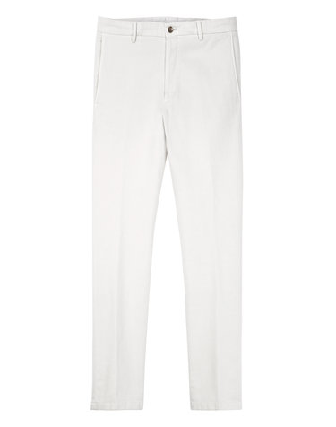 아이보리《Cashmere Blended》[Slim Fit] 치노 팬츠