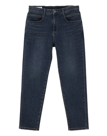 블루《Back-Brushed》[Tapered Fit] 데님