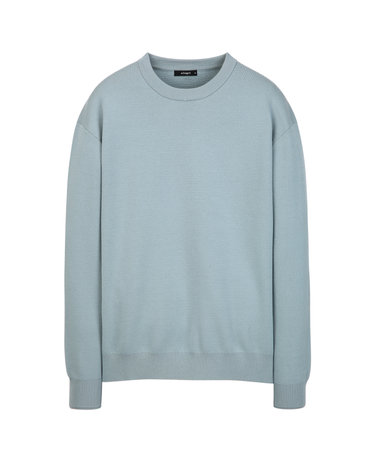 라이트 블루《Milano Wool》스웨터 맨투맨