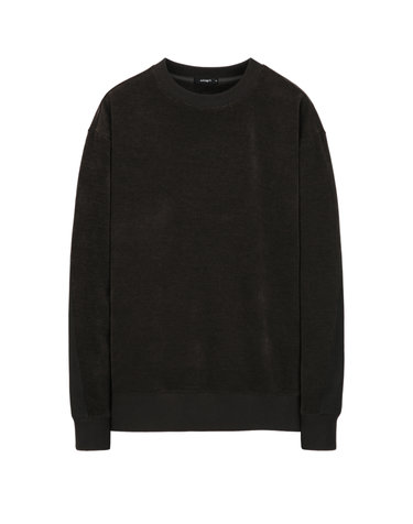 브라운《Velvety Touch》Crewneck 맨투맨