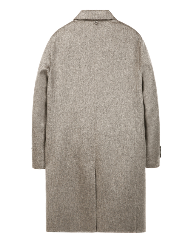 알레그리 베이지《Pure Cashmere》Tollegno 체스터 코트 착용컷