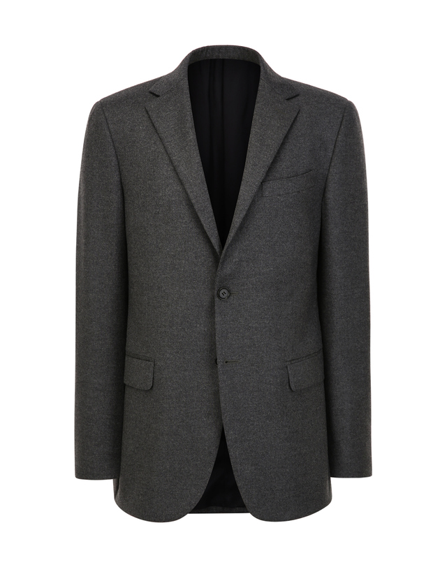 알레그리 다크 그레이《Tech Tailoring》Loro Piana Fabric 캐시미어 혼방 수트 자켓 진한 그레이 착용컷