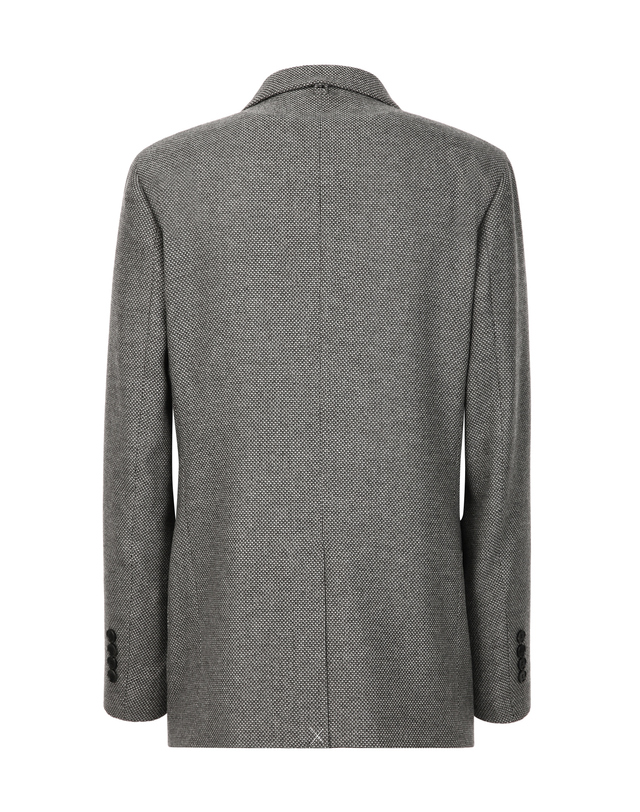 프레스티지오 디 알레그리 Dark Grey《Cashmere and Silk》PIACENZA Tailoring Jacket 진한 그레이 착용컷