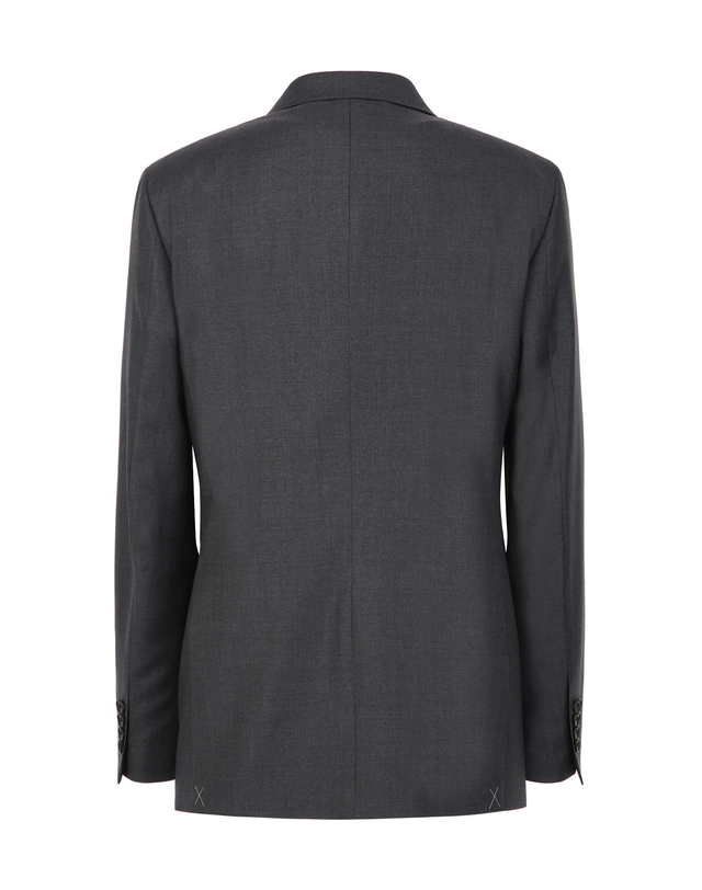 알레그리 Canonico 다크그레이《TECH TAILORING》 솔리드 수트 자켓 진한 그레이 착용컷