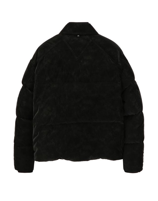 알레그리 블랙《Velour Twill》[Siberian Goose] 푸퍼 점퍼 착용컷