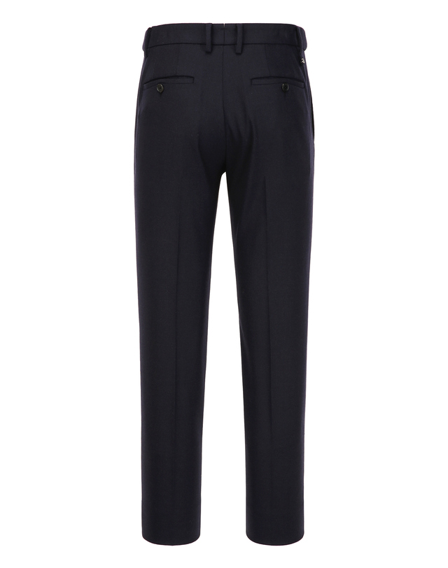 알레그리 네이비《Cashmere Blended》[Slim Fit] 슬랙스 착용컷