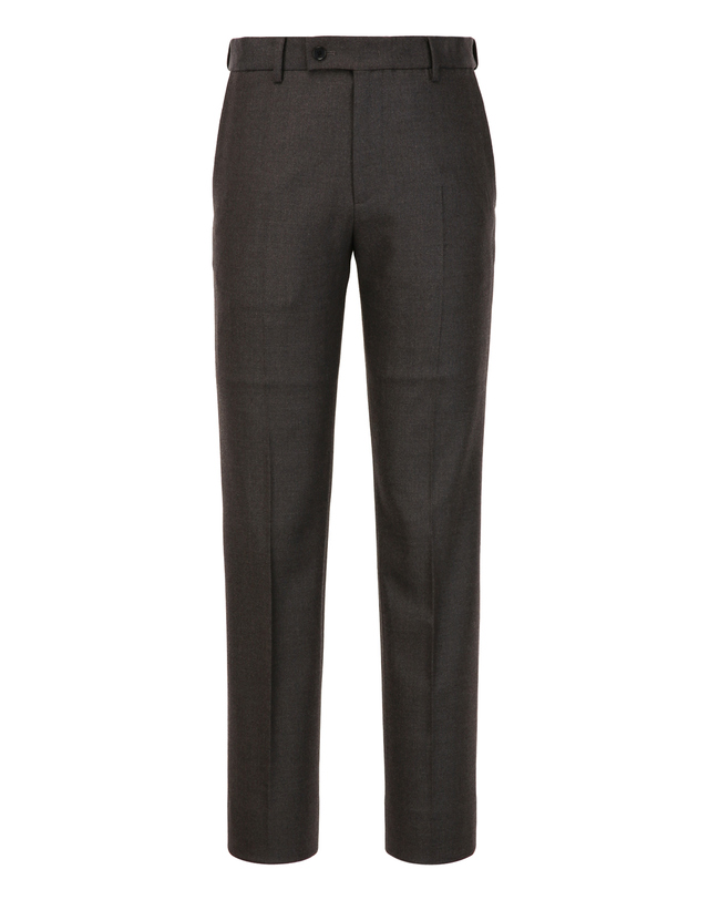 알레그리 브라운《Cashmere Blended》[Slim Fit] 슬랙스 착용컷