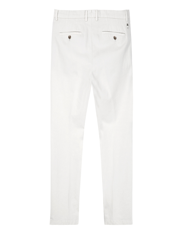 알레그리 아이보리《Cashmere Blended》[Slim Fit] 치노 팬츠 착용컷