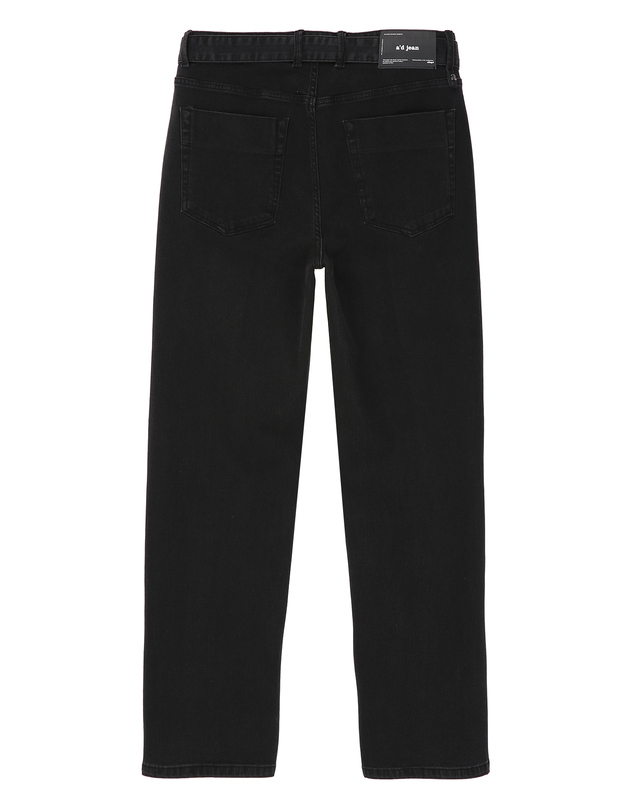 알레그리 블랙《Tailored Trousers》커브드 데님 착용컷
