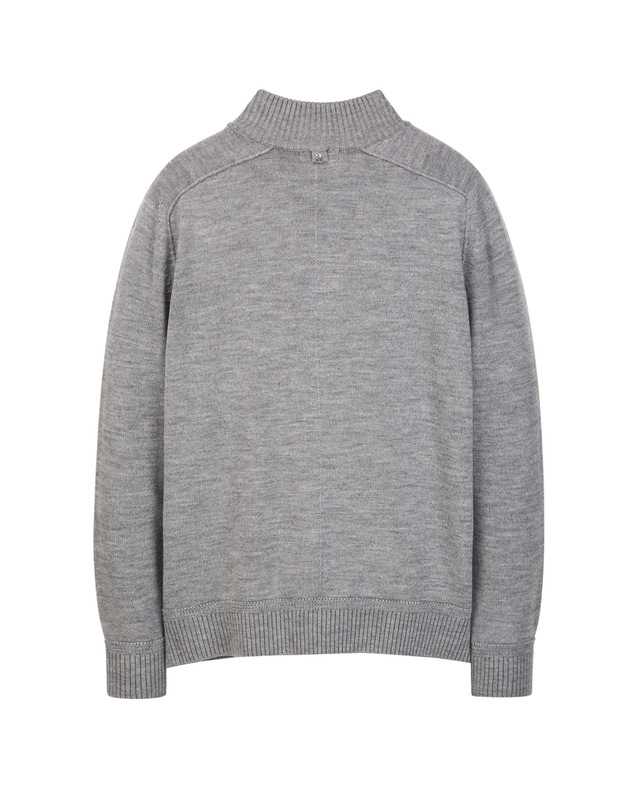 알레그리 그레이《Merino Wool》집업 가디건 착용컷