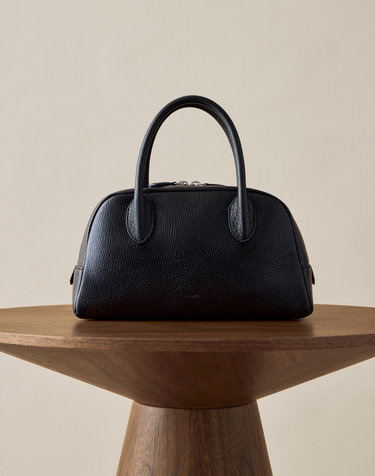 For Women《Alle Mini Boston》최고급 토고 가죽 미니 보스턴백