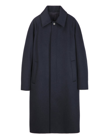 다크네이비《Tollegno Pure Cashmere》발마칸 코트
