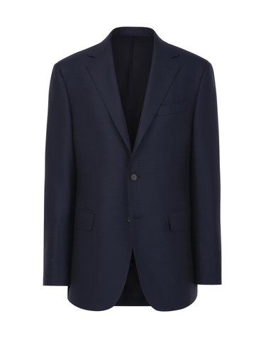 COLOMBO 다크네이비《TECH TAILORING》마이크로 패턴 수트 자켓