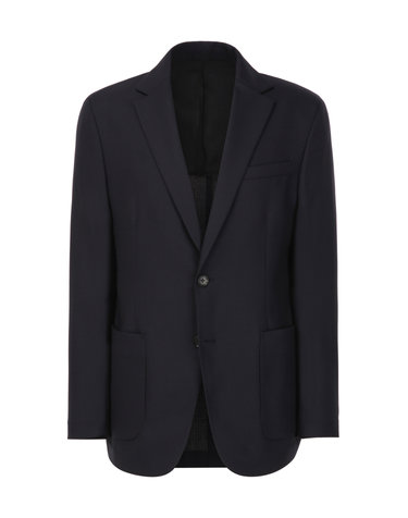 [CERRUTI] 네이비 조직감 블레이져