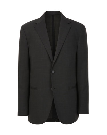 Marzotto 다크그레이《Performance Wool》 셋업 자켓