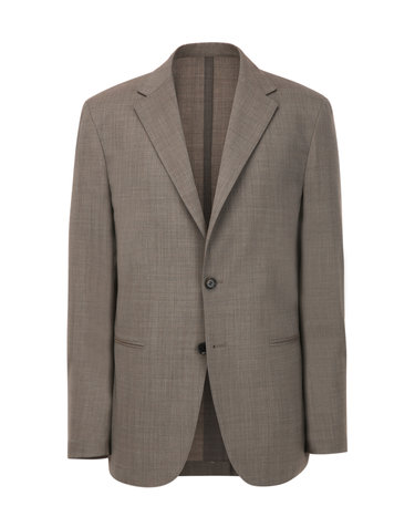 Marzotto 다크베이지《Performance Wool》 셋업 자켓