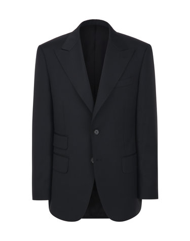 블랙《Tech Tailoring》피크드 라펠 세레모니 수트